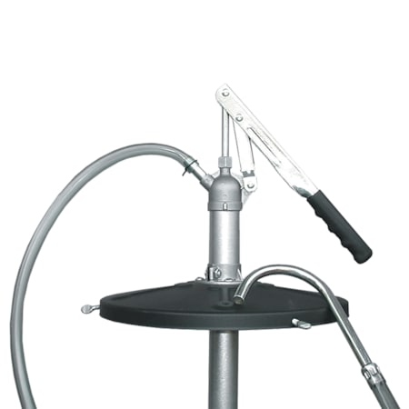 American Forge & Foundry Lever Action Bucket Pump and 48 in Fuel-Resistant PVC Hose with Nozzle 8051